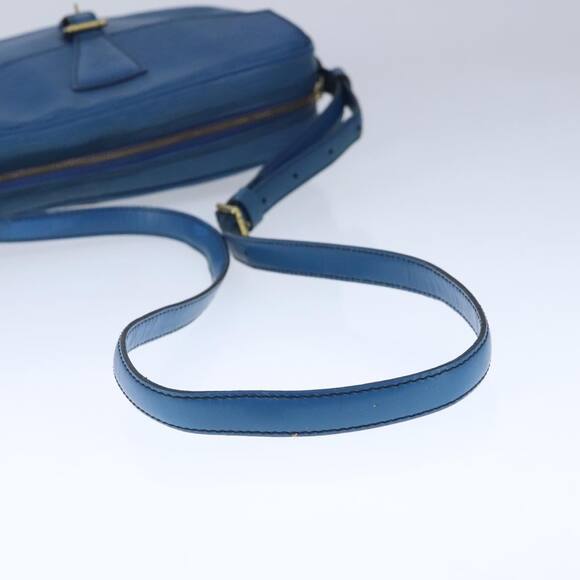 LOUIS VUITTON Epi June Feuille Shoulder Bag Blue M52155 - Picture 7 of 12